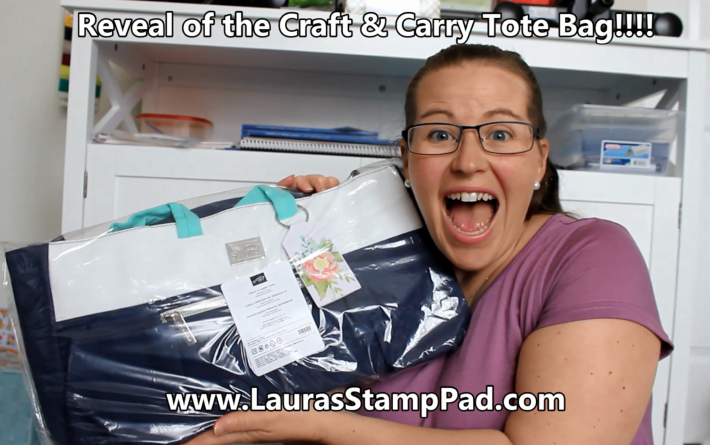 Craft & Carry Tote, www.LaurasStampPad.com
