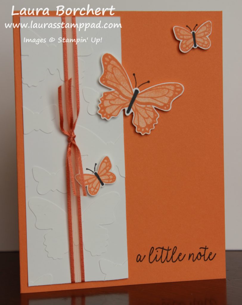 Faux Embossing with Punches, www.LaurasStampPad.com