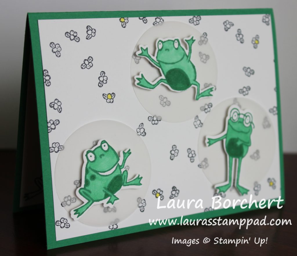 Flippin' Frogs, www.LaurasStampPad.com