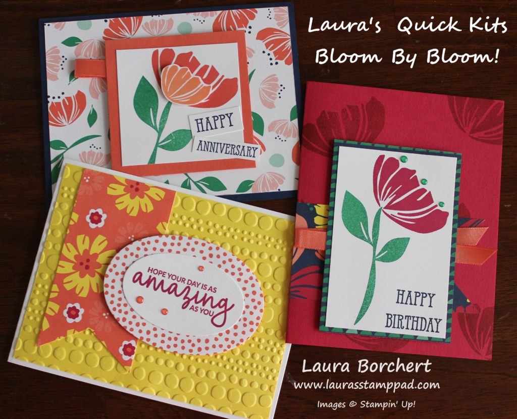 All New Laura's Quick Kits, www.LaurasStampPad.com