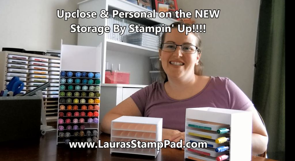 Storage By Stampin' Up, www.LaurasStampPad.com