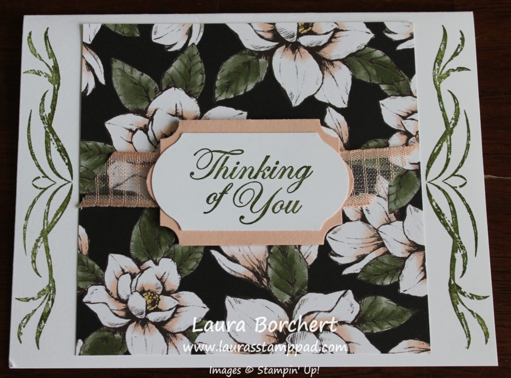 Quick Thinking of You Card, www.LaurasStampPad.com