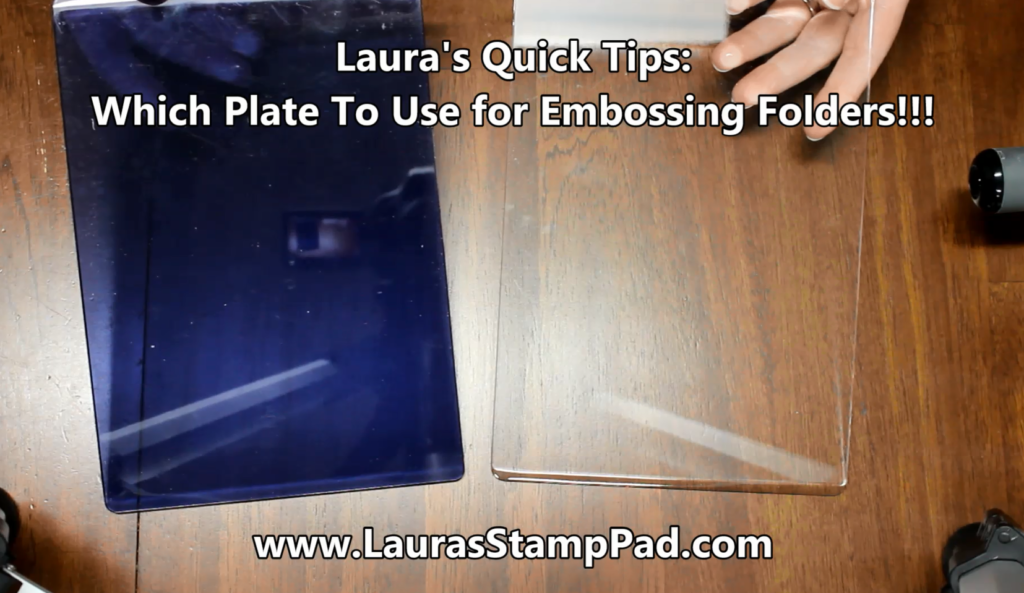 3D Embossing Folder Plate, www.LaurasStampPad.com