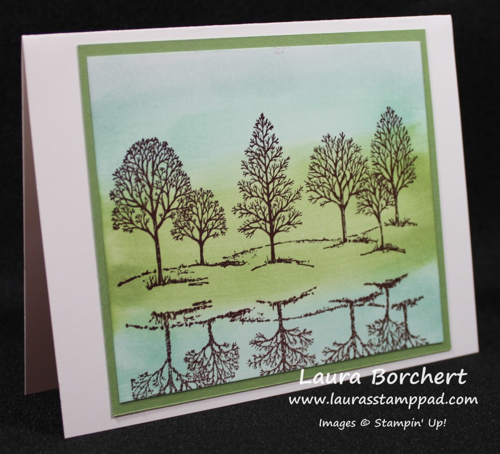 Technique Tuesday - Reflection Technique!!! - Laura's Stamp PadLaura's ...