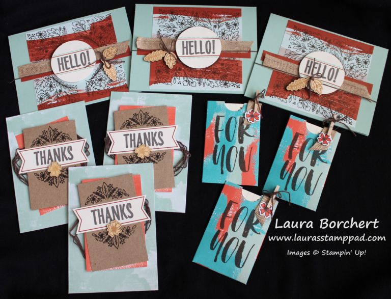 August Paper Pumpkin - Bold Botanicals!!! - Laura's Stamp PadLaura's ...