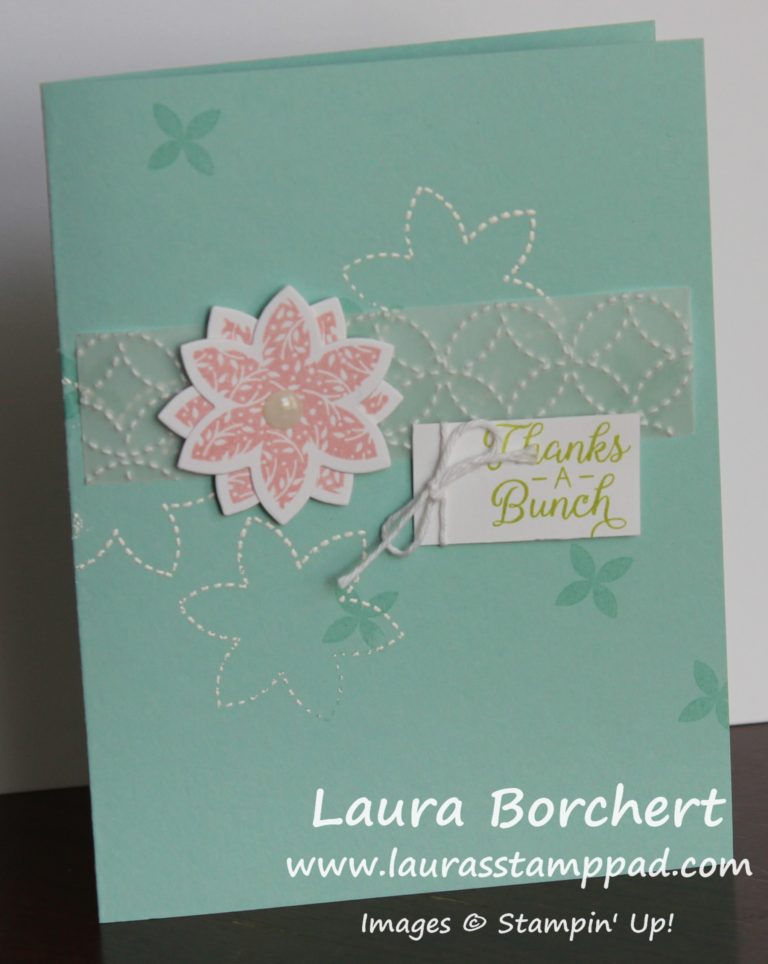 This Embossed Vellum Technique is super cool and adds great texture