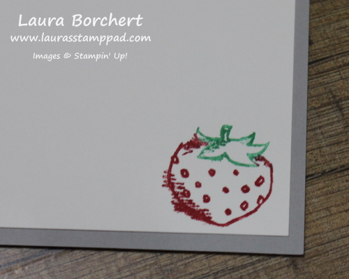 Strawberry, www.LaurasStampPad.com