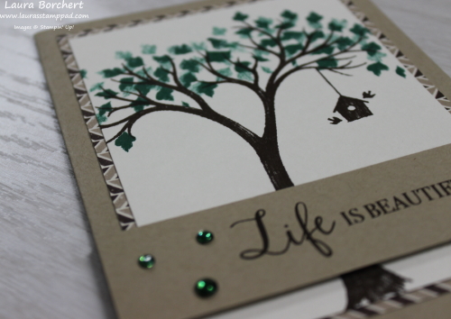 Spring Tree using the Life is Beautiful Stamp Set, www.LaurasStampPad.com