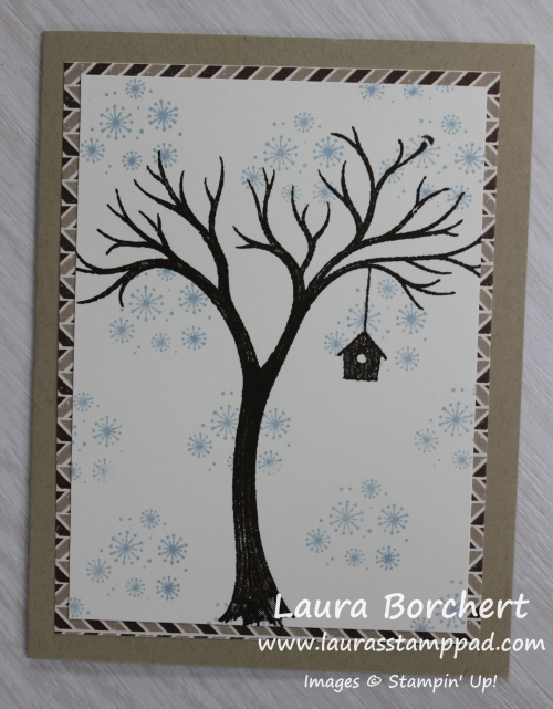 Winter Tree using the Life is Beautiful Stamp Set, www.LaurasStampPad.com