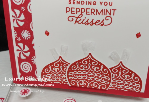 Stampin' Up! Gingerbread & Peppermint Suite, www.LaurasStampPad.com