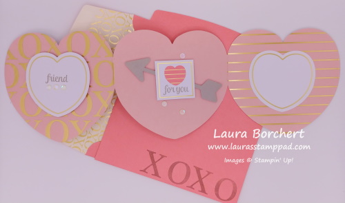 Valentine's Day Card Kit, www.LaurasStampPad.com