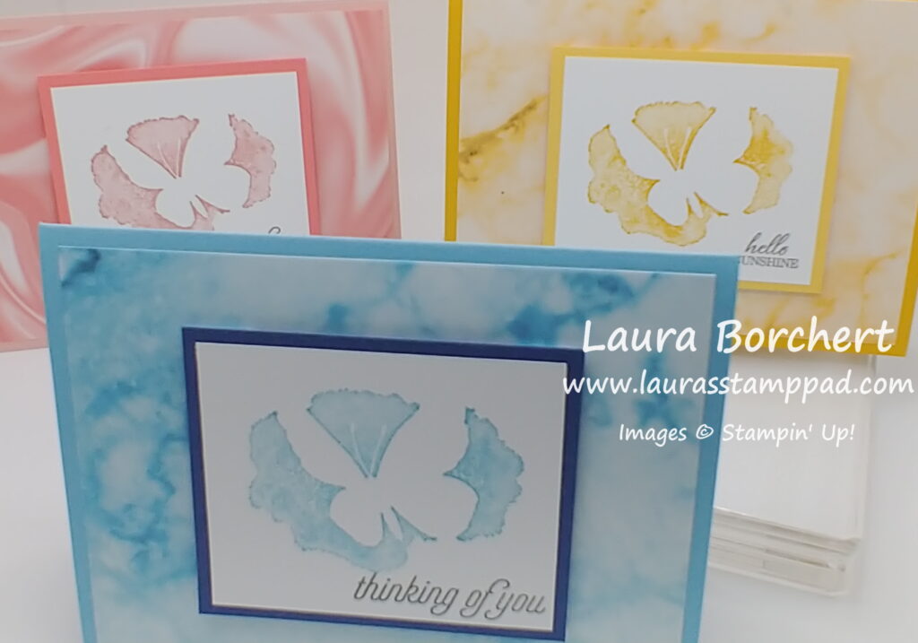 Simply Marbleous Designer Paper Stampin' Up, www.LaurasStampPad.com