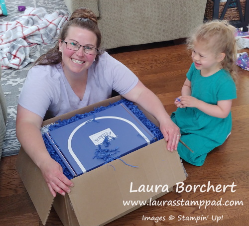 So spoiled by Stampin' Up, www.LaurasStampPad.com