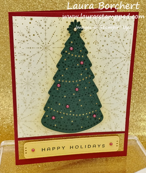 Christmas In July - Lights Aglow Online Card Class!Laura's Stamp Pad