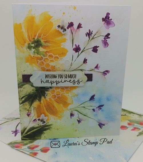 At Home Greeting Card Kit, www.LaurasStampPad.com