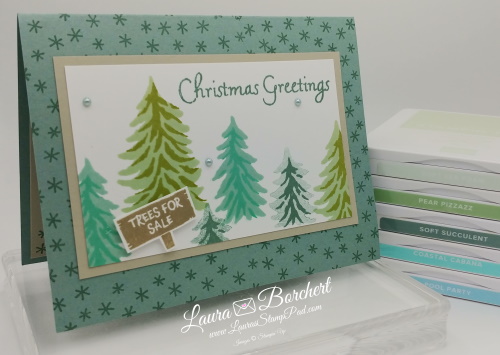 Evergreen Trees Trees For Sale Stampin Up, www.LaurasStampPad.com