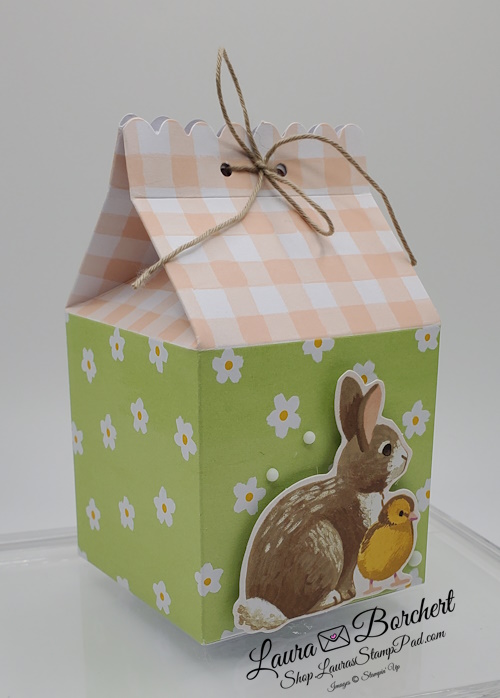Easter Bunny Treat Box, Paper Pumpkin, www.LaurasStampPad.com