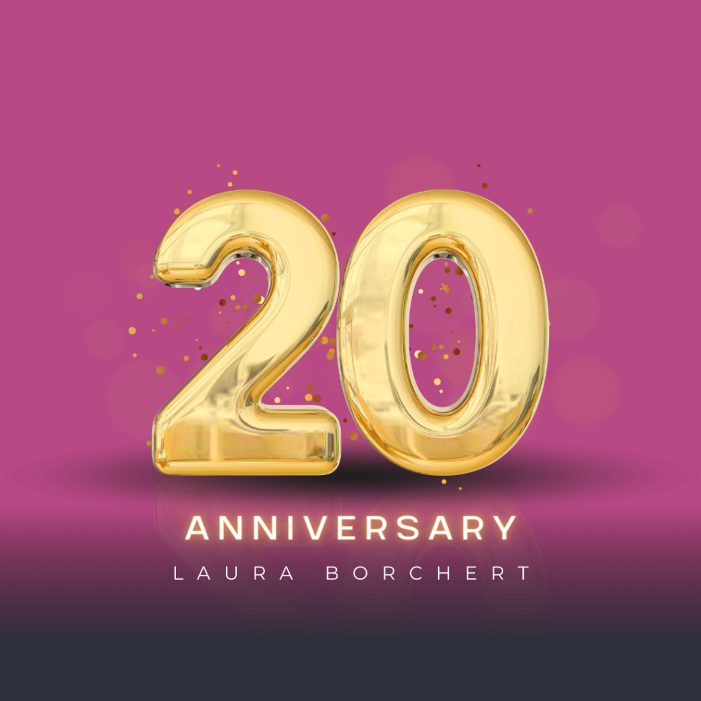 20th Anniversary, www.LaurasStampPad.com
