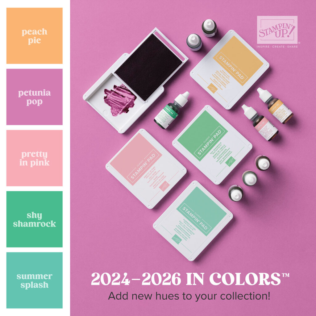 2024-2026 Stampin' Up! In Colors, www.laurasstamppad.com