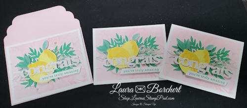 Lemon Cards June 2024 Paper Pumpkin Kit, www.LaurasStampPad.com