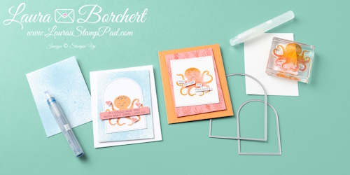 Spritz That Technique Stampin Up, www.LaurasStampPad.com