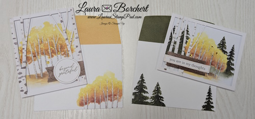 Aspens of Gratitude Paper Pumpkin Kit, www.LaurasStampPad.com