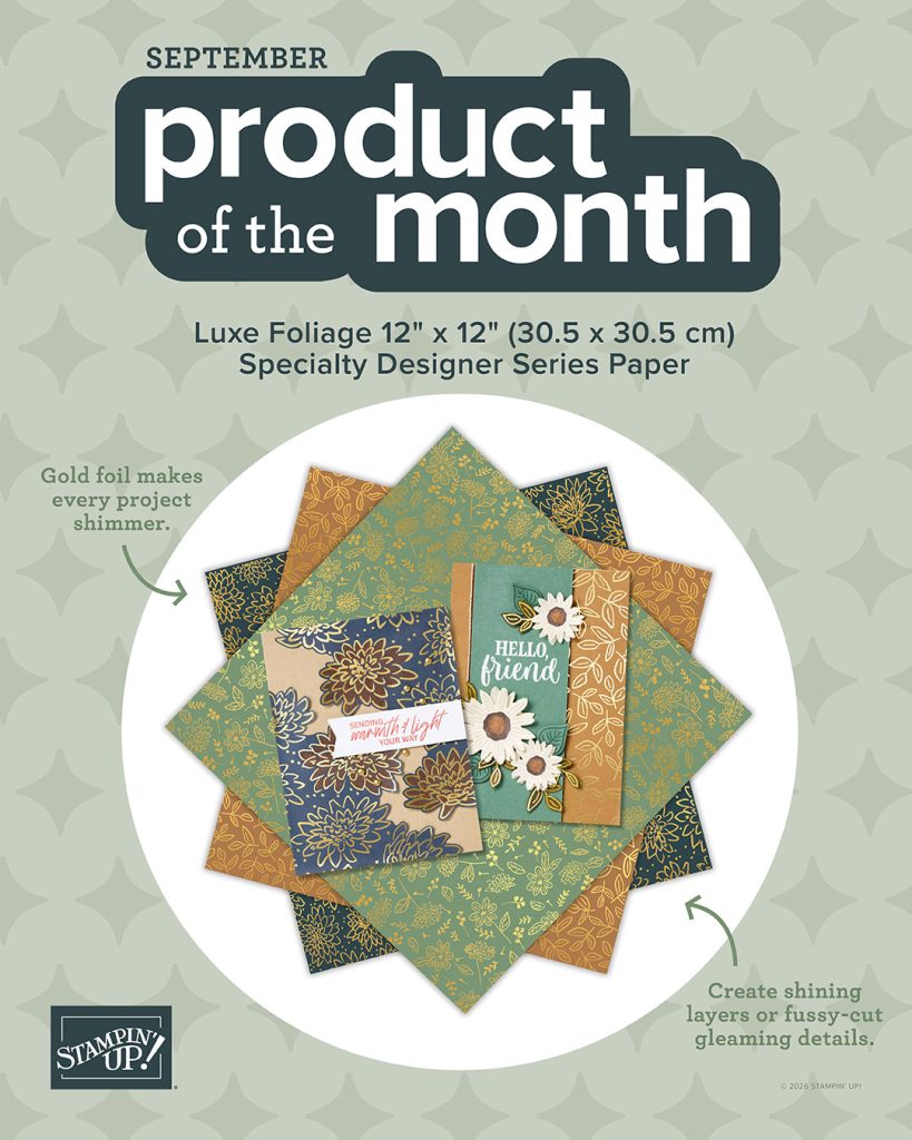 September Product of the Month, www.LaurasStampPad.com