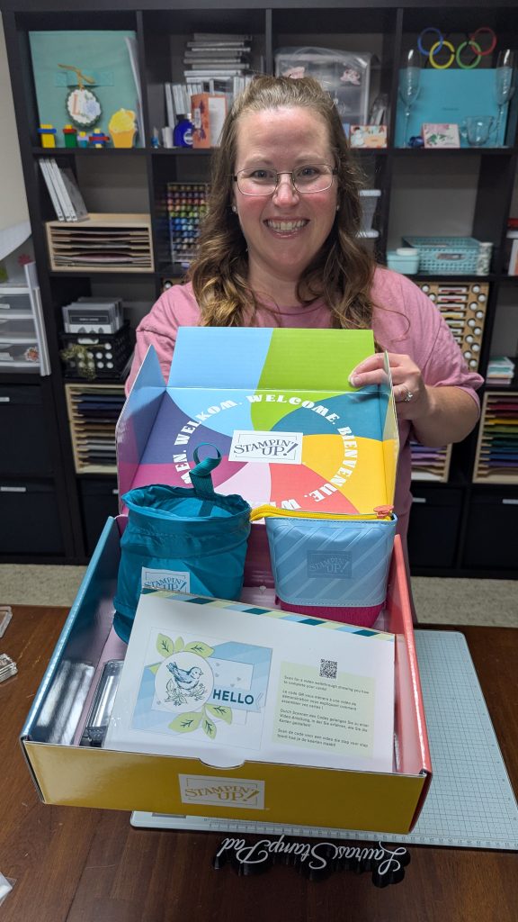 Welcome Box, www.LaurasStampPad.com